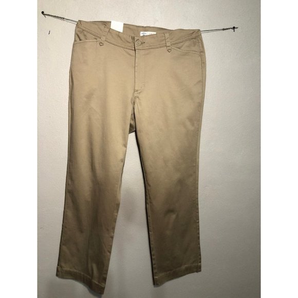 Lee Rider Women"s Khaki Pants 18M - Picture 2 of 2